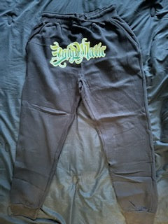 Vinyl Print Hoodie Set