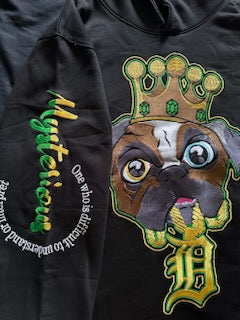 Men's Embroidered Hoodie Jogging Set